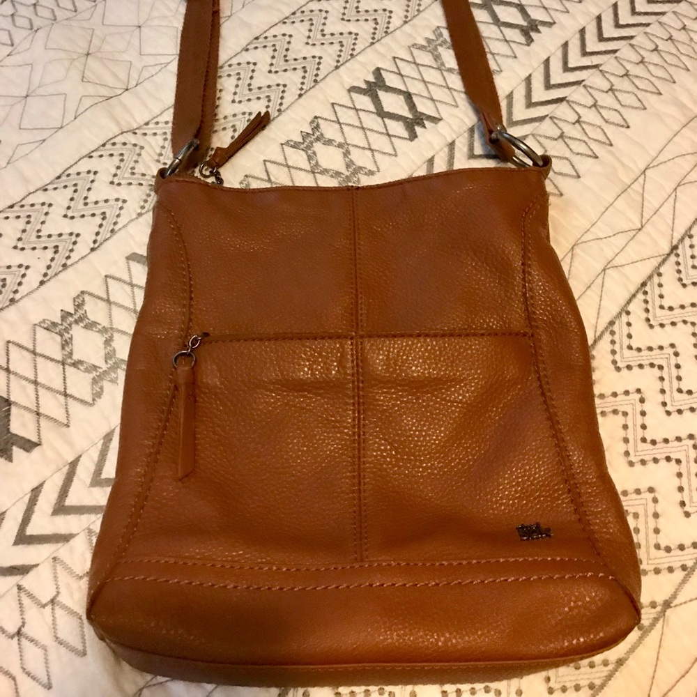 The Sak Lucia Leather Crossbody Bag